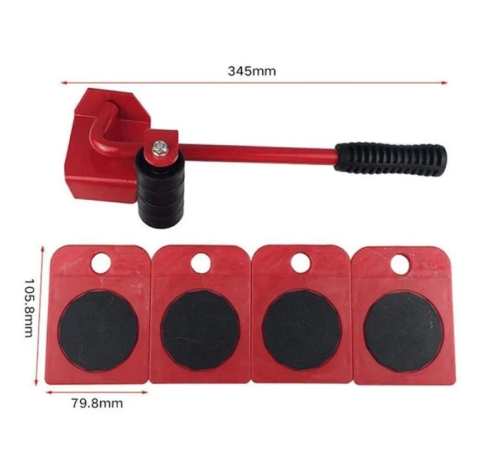 Heavy duty furniture mover tool from HS Carts Shop, featuring durable wheels and handles for easy furniture transportation.