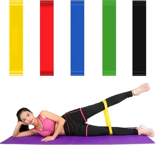 Exercise resistance belt from My Store shown in black with adjustable straps and handles for strength training and workouts.