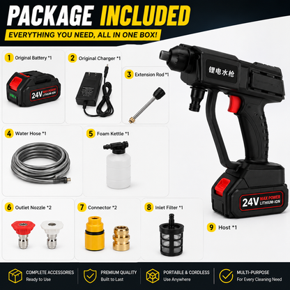 PowerJet Pro Cordless High-Pressure Washer