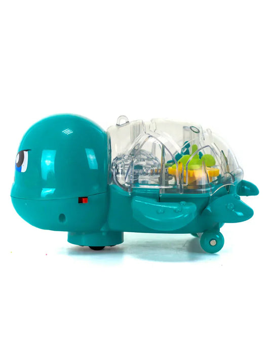 Cute turtle toy from My Store with a soft green shell and friendly face, perfect for children's play and cuddling.