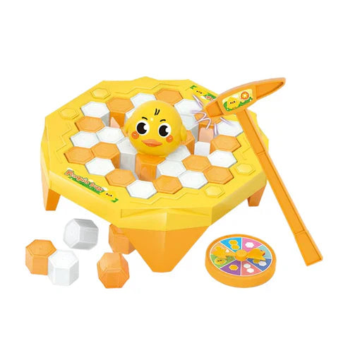 My Store Duck Trap Game featuring colorful plastic ducks and a trap mechanism for fun, family-friendly outdoor play.