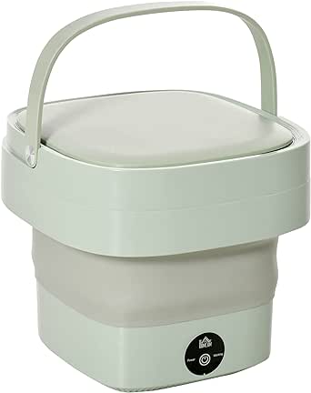 Foldable Bloom Mart mini laundry machine with compact design, ideal for small loads and easy storage.