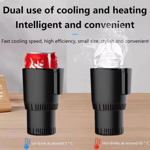 Smart Car Cup Warmer from My Store, compact device with a sleek design for heating beverages in your vehicle.