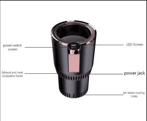 Smart Car Cup Warmer from My Store, compact device designed to keep your beverages warm in your car.