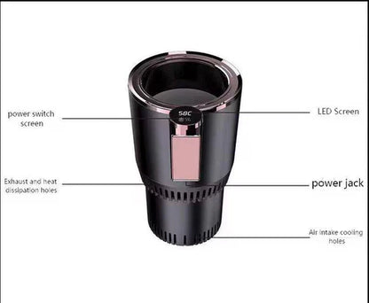 Smart Car Cup Warmer from My Store, compact device designed to keep your beverages warm in your car.