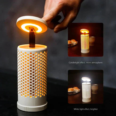 Telescopic camping light from My Store featuring extendable design and bright LED illumination for outdoor camping.