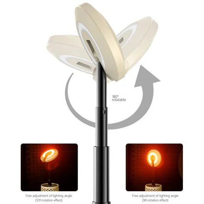 Telescopic camping light from My Store with extendable design, LED bulb, and adjustable brightness for outdoor adventures.