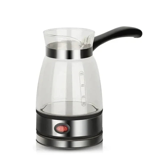 My Store ZK Electric Water Kettle with stainless steel body and ergonomic handle, boiling water quickly and safely.